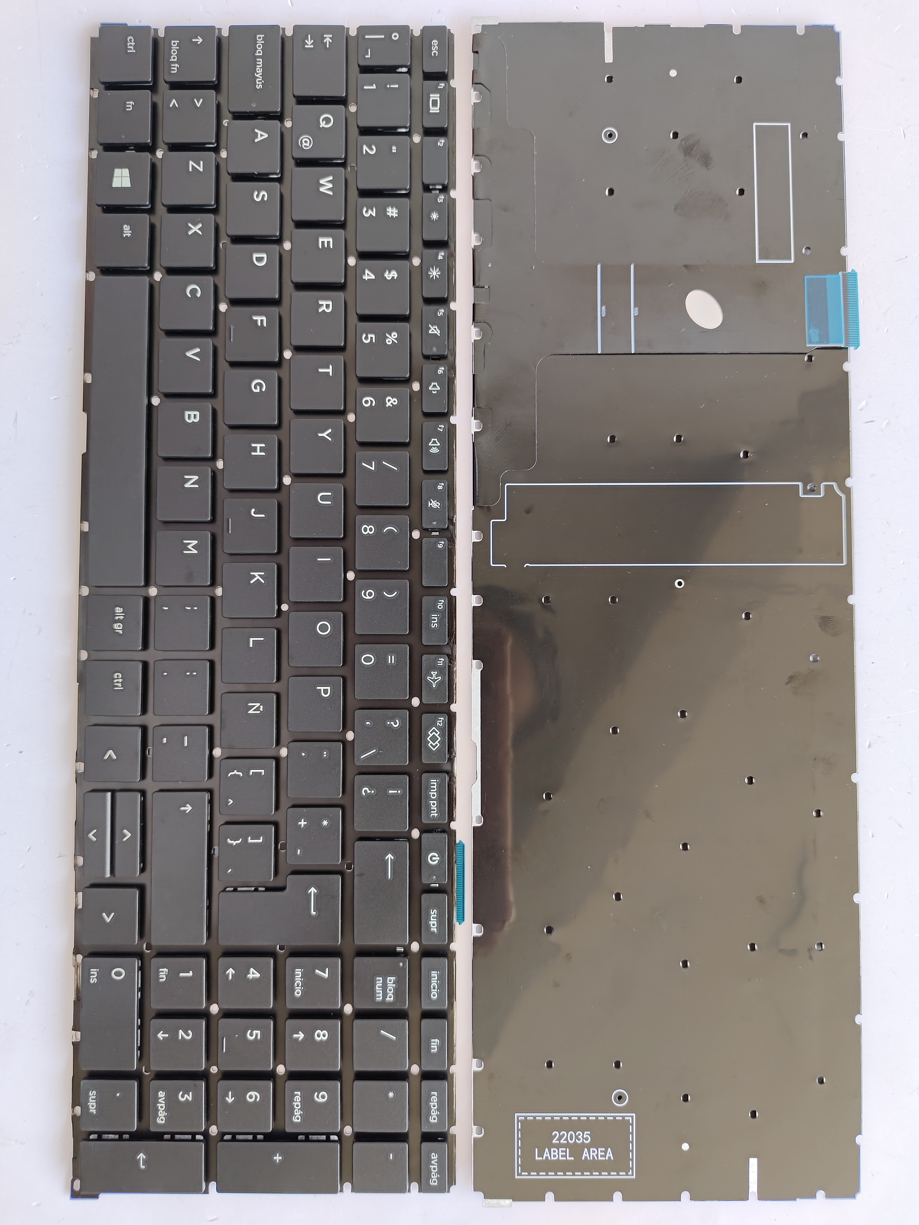 Picture of New Replacement Laptop Keyboard For HP 450G8/455G8/650G8/ZBook Firefly 15.6 inch G7 BLACK (OEM) LA Layout